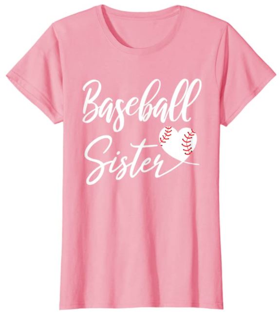 baseball sister shirts
