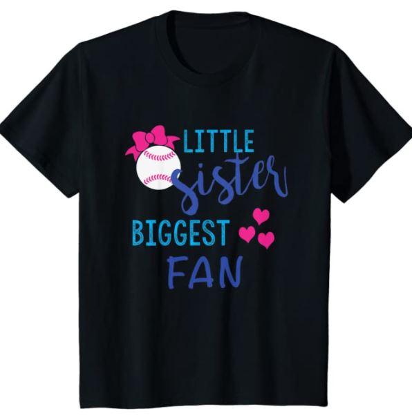 little sister biggest fan shirt