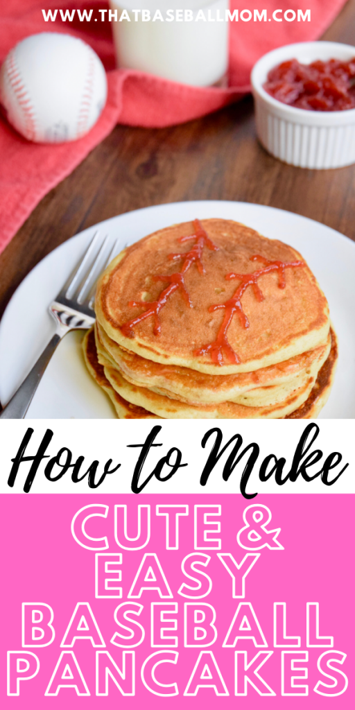 How to Make Cute and Easy Baseball Pancakes