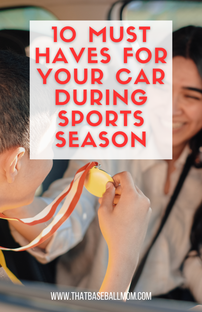 10 must haves for your car during sports season